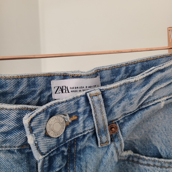 NWOT ZARA Wide Leg Jeans - Picture 5 of 5